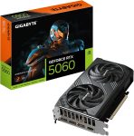 Gigabyte GeForce RTX 5060 WINDFORCE MAX OC 8GB GDDR7 Grafikkarte, 128-bit, 2X Lüfter, HDMI, DisplayPort